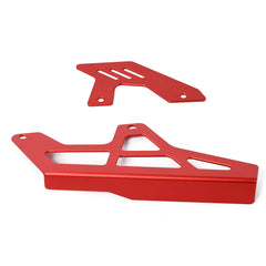Woodniu Racein CNC Chain Guard Set - Lower Chain & Sprocket Protector Covers for Surron Ultra Bee Off-Road Motorcycle