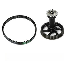 Woodniu Racein Primary Drive Pulley & Belt Kit for Surron Light Bee X - Complete Jackshaft Assembly with Reinforced Drive Belt