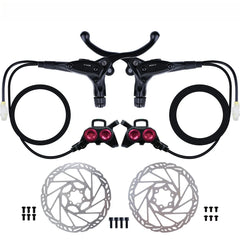 Woodniu Racein Complete Hydraulic Disc Brake System Set - Integrated Pump Kit for Surron Light Bee X Segway X160 X260 Off-Road Motorcycle