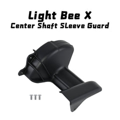 Woodniu Racein Center Axle Protective Cover - Black Plastic Guard for Surron Light Bee X/S & Segway X160/X260