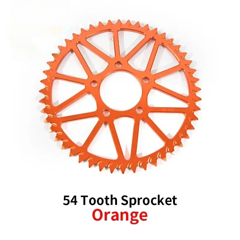 For Surron Light Bee S X Sprocket 48T 52T 54T 58T 64T Tooth Plate Wheel Sur Ron Accessories for Segway X160 X260 Motorcycle