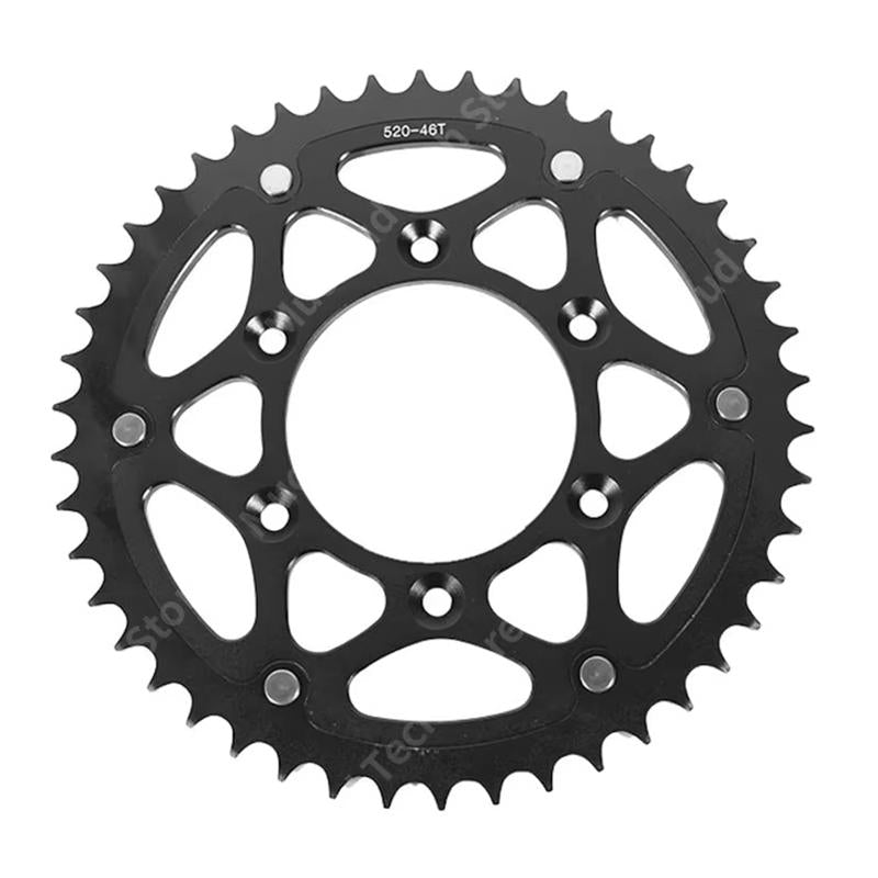 For Surron Ultra Bee 54 Tooth Sprocket Decoration Steel-clad Aluminum Disc Plate Electric Bikes Off-road Dirtbike For SurRon Motorcycles