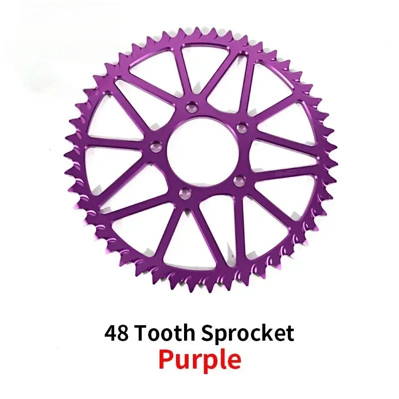 For Surron Light Bee S X Sprocket 48T 52T 54T 58T 64T Tooth Plate Wheel Sur Ron Accessories for Segway X160 X260 Motorcycle
