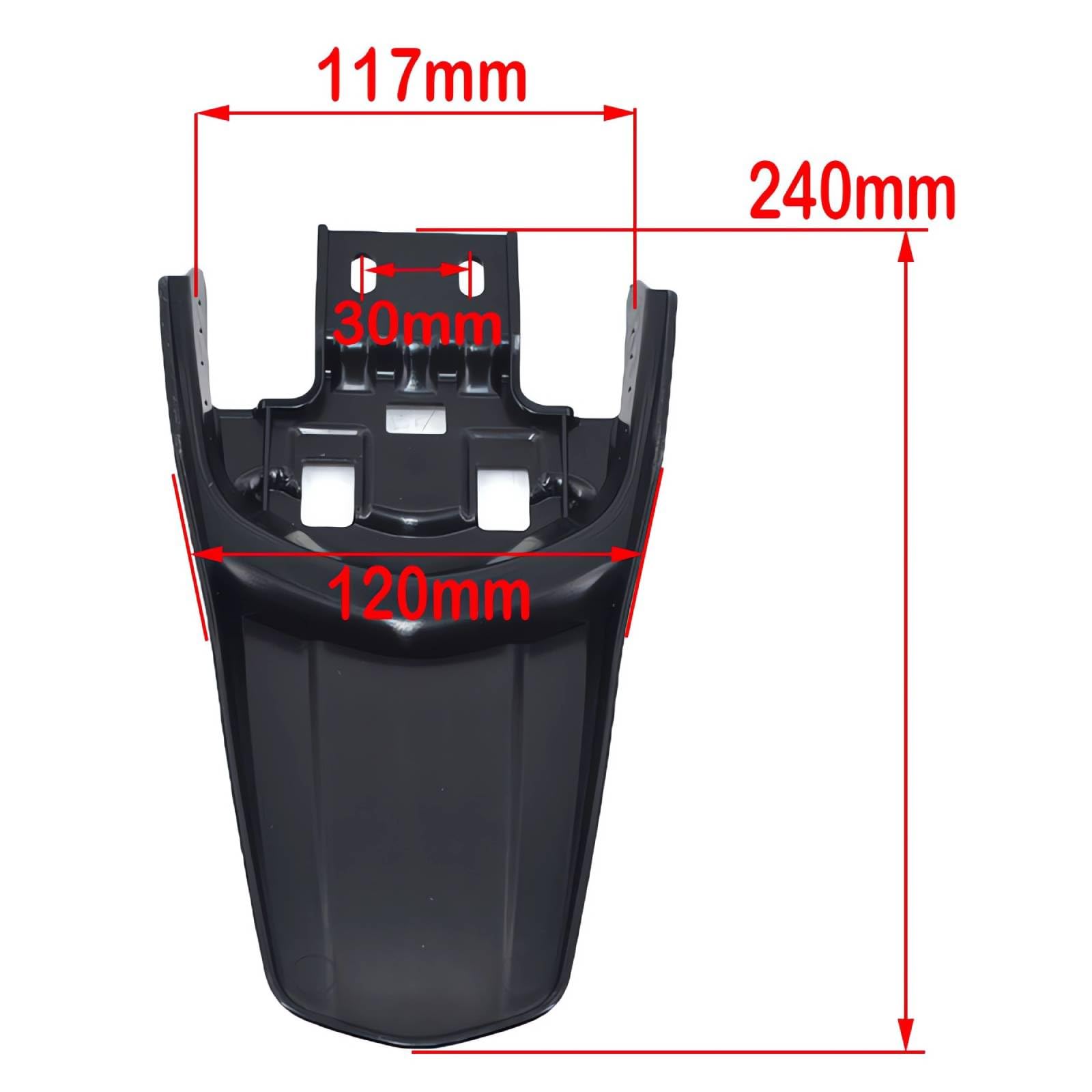 Rear Fender Tail Guard for Surron Light Bee X S and Segway X160 X260,Dirt Bike Mud Protector,Short Back Mudguard Sur-Ron Parts Accessories