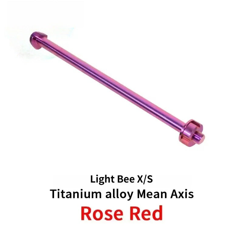 For Light Bee X Segway X160 X260 Titanium Alloy Mean Axis Motorcycles Sur-Ron Dirtbike Off-Road Original Motorcycle Accessories