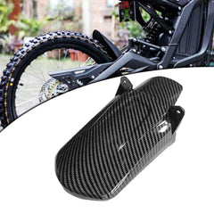 Rear Wheel Fender for SurRon Sur Ron X S LBX/ Segway X160 X260, Imitation Carbon Fiber Motorcycle Shock Mudguard Mud Guard for Ebike Light Bee X and S/X160/X260 Motorbike