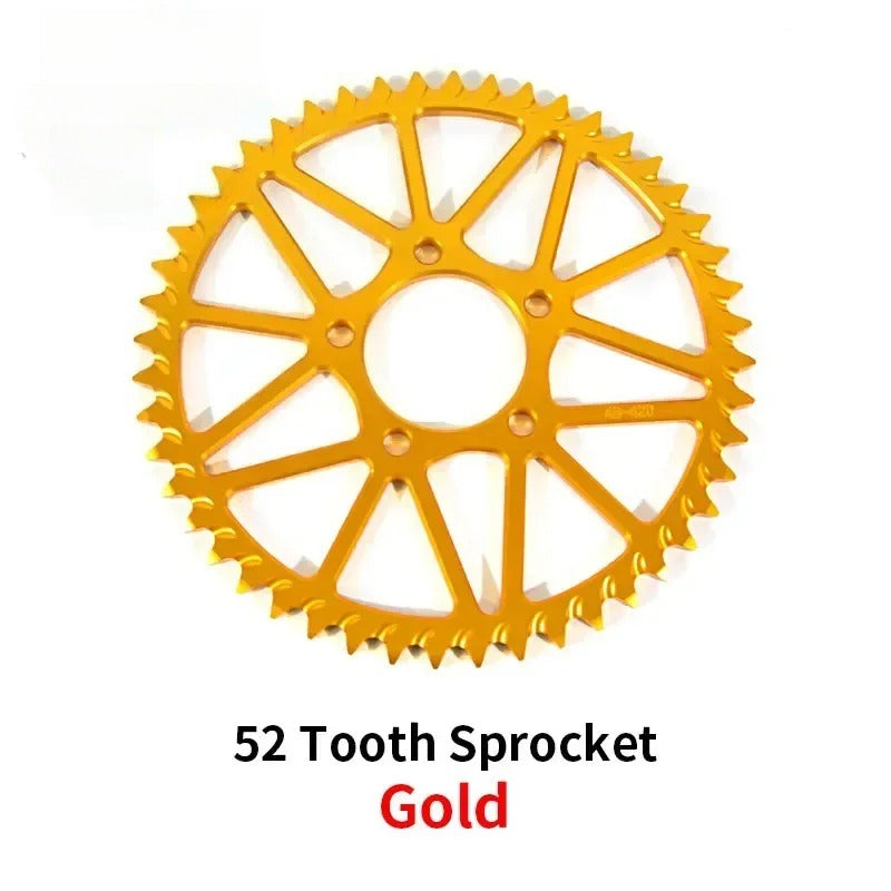 For Surron Light Bee S X Sprocket 48T 52T 54T 58T 64T Tooth Plate Wheel Sur Ron Accessories for Segway X160 X260 Motorcycle