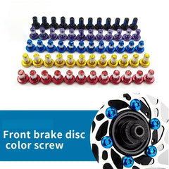 For Light Bee X Segway X160 X260 Colorful Front Brake Disc Pad Screw Screws Dirt Bike Off-Road Motorcycle Accessories