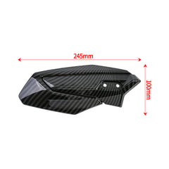 Handlebar Cover for Surron Ultra Bee, Water Transfer Carbon Fiber Pattern Hand Guard Hand Bar Protect Cover for Sur Ron Offroad E-Bike Dirtbike