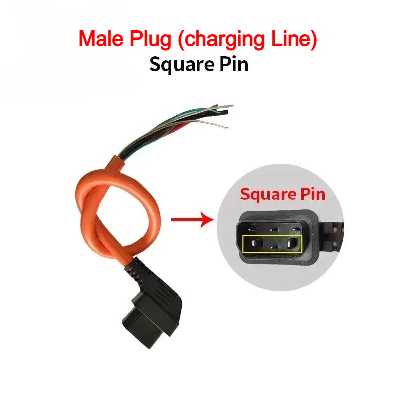 For Super SOCO Plug TS TC Original Motorcycles Accessories Body Charging Plug Battery Socket Cable Charge Discharge Wire