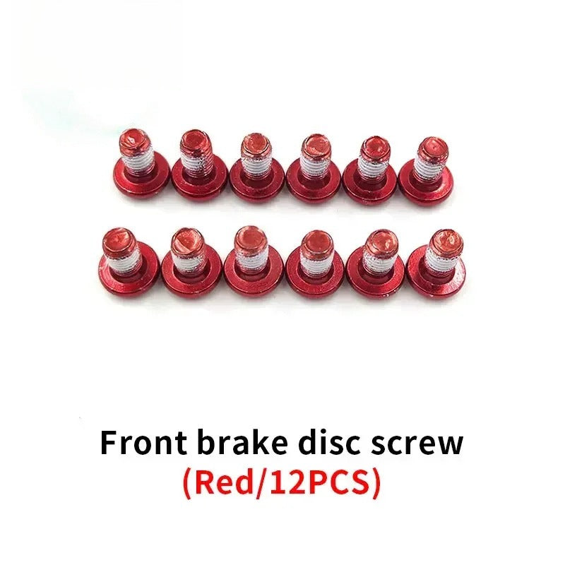 For Light Bee X Segway X160 X260 Colorful Front Brake Disc Pad Screw Screws Dirt Bike Off-Road Motorcycle Accessories