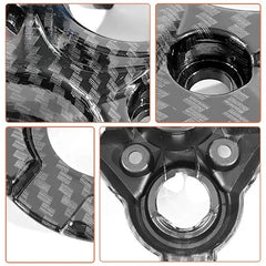 For Surron Light Bee X Water Transfer Printing Carbon Fiber Central Control Decorative Cover Key Plate Accessories Off-Road Segway X160 X260 Motorcycles