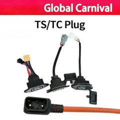 For Super SOCO Plug TS TC Original Motorcycles Accessories Body Charging Plug Battery Socket Cable Charge Discharge Wire