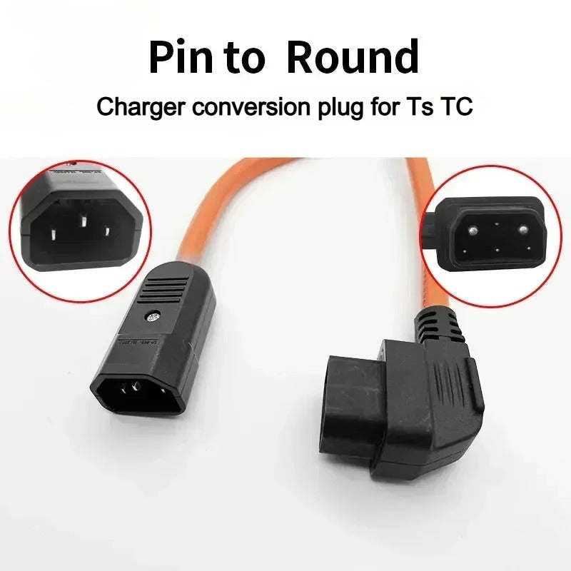 For Super SOCO Plug TS TC Original Motorcycles Accessories Body Charging Plug Battery Socket Cable Charge Discharge Wire