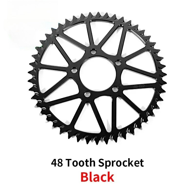 For Surron Light Bee S X Sprocket 48T 52T 54T 58T 64T Tooth Plate Wheel Sur Ron Accessories for Segway X160 X260 Motorcycle