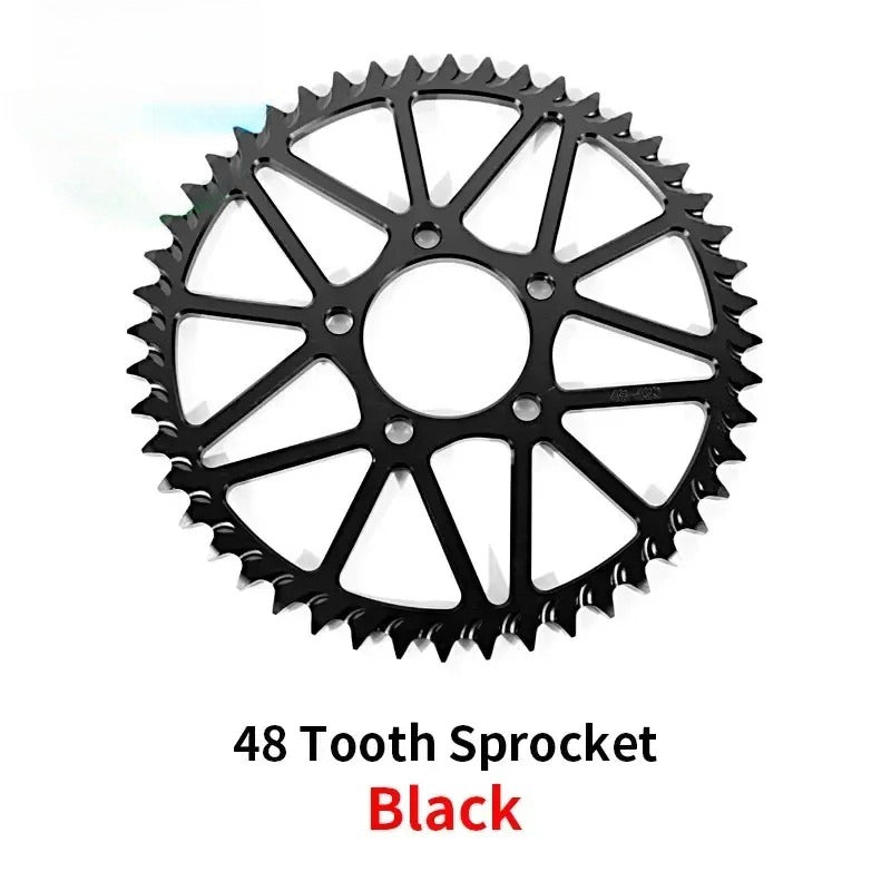 For Surron Light Bee S X Sprocket 48T 52T 54T 58T 64T Tooth Plate Wheel Sur Ron Accessories for Segway X160 X260 Motorcycle
