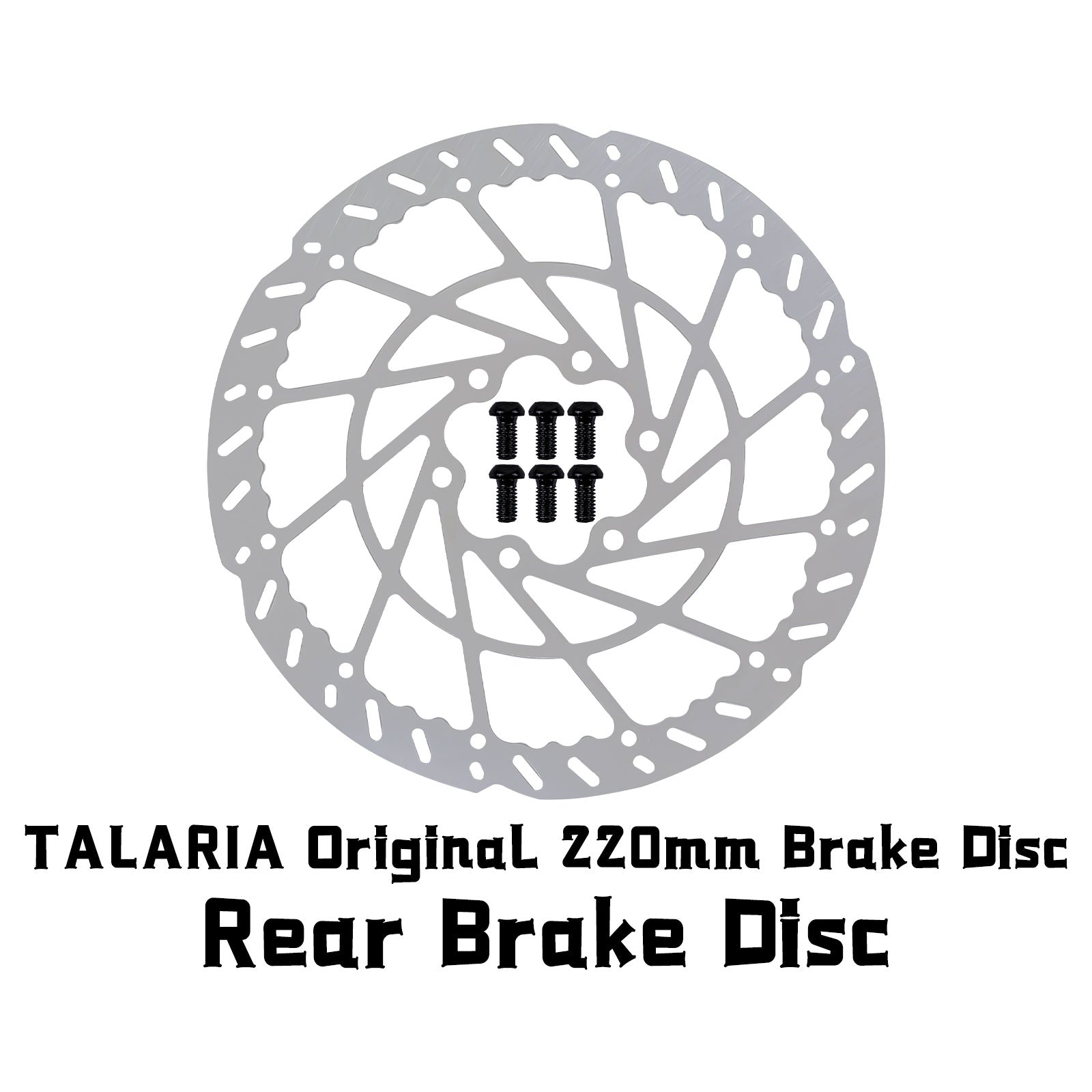 For Talaria Sting 220mm Motor Rear Disc Motorcycle Original Front Rear Brake Disc Off-Road Dirtbike Electric Vehicle Motorcycles