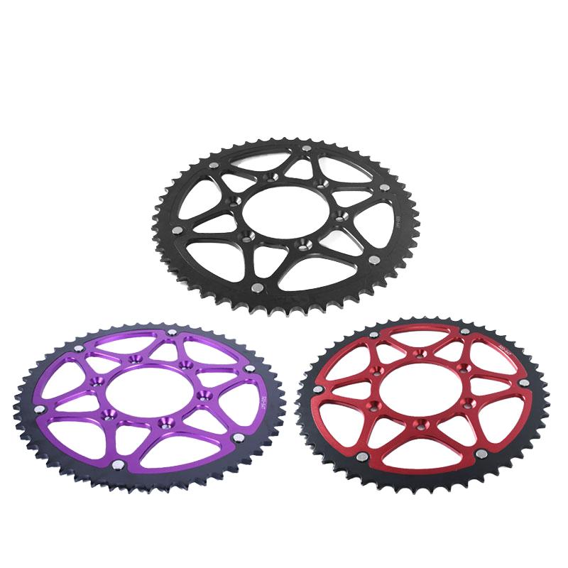 Sprocket Decoration 54 Tooth for Surron Ultra Bee Steel-clad Aluminum Disc Plate Electric Bikes Off-road Dirt Bike for Sur Ron Accessories Motorcycles