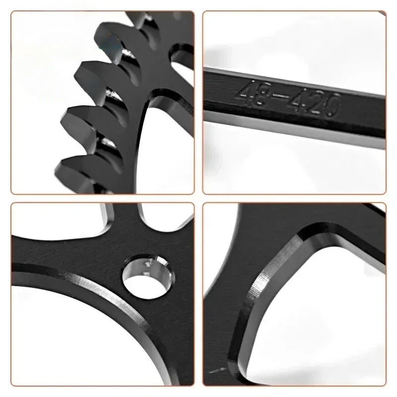 For Surron Light Bee S X Sprocket 48T Tooth Plate Wheel Off-road E-bikes For SurRon Segway X160 X260 Motorcycles Accessories