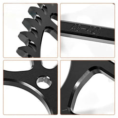 For Surron Light Bee S X Sprocket 48T Tooth Plate Wheel Off-road E-bikes For SurRon Segway X160 X260 Motorcycles Accessories