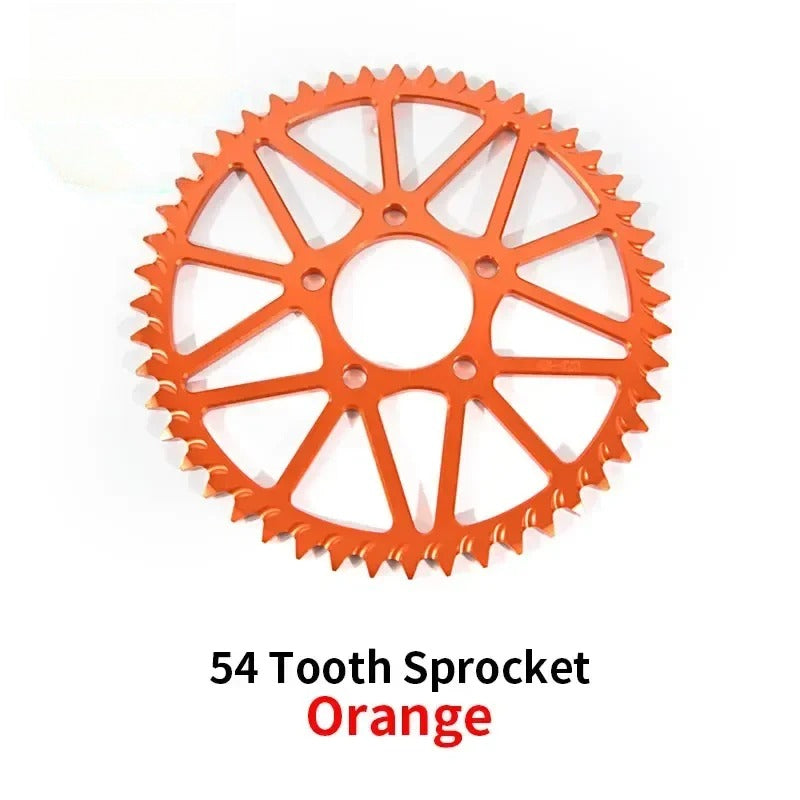 For Surron Light Bee S X Sprocket 48T 52T 54T 58T 64T Tooth Plate Wheel Sur Ron Accessories for Segway X160 X260 Motorcycle