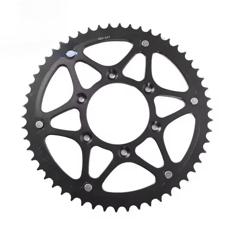 For Surron Ultra Bee 54 Tooth Sprocket Steel-clad Aluminum Disc Plate Electric Bikes Off-road Dirtbike For SurRon Motorcycles
