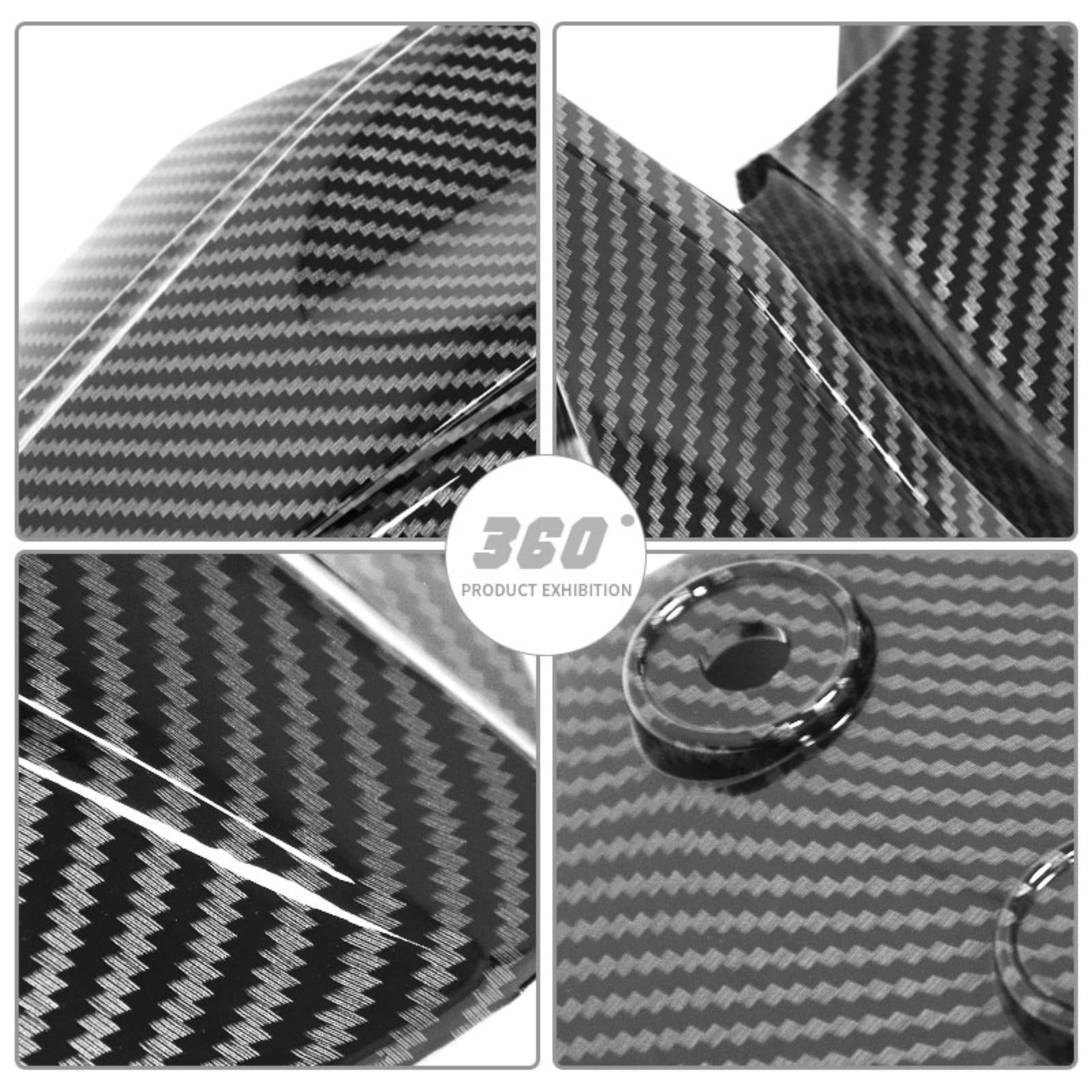 Headlight Cover for Surron Ultra Bee, Motorcycle Mudguard Fender, Imitate Carbon Fiber Windshield for Sur Ron Electric Dirt Bike custom