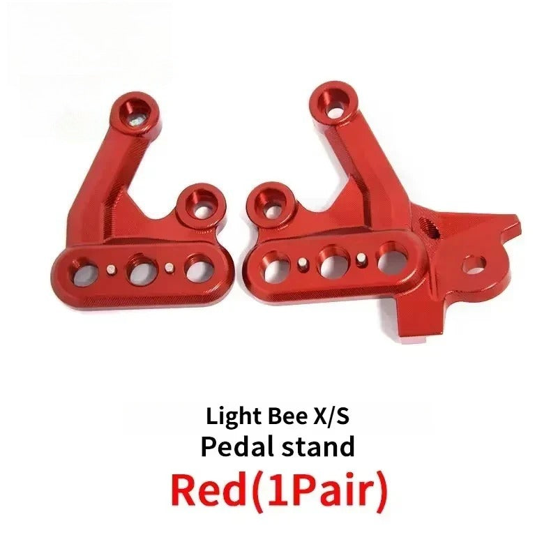For Light Bee X/S Segway X160 X260 Mod Foot Peg Mounting Brackets Accessories Sur-Ron Parts LB Mod Foot Peg Mounting Brackets