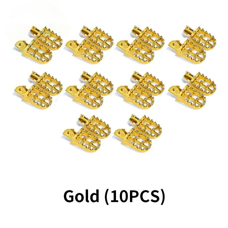 For Footpegs Foot Pegs Rests Pedals Support Light Bee X SegwayX160 X260 E-bike Sur-Ron Scooter Dirtbike Motorcycles Accessorie