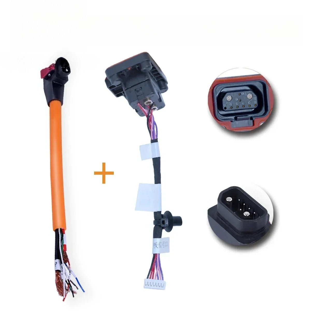 For Super SOCO TS Street Hunter TC Wanderer Aviation Socket Battery Body Charging Plug Battery Socket Charge Discharge Cable