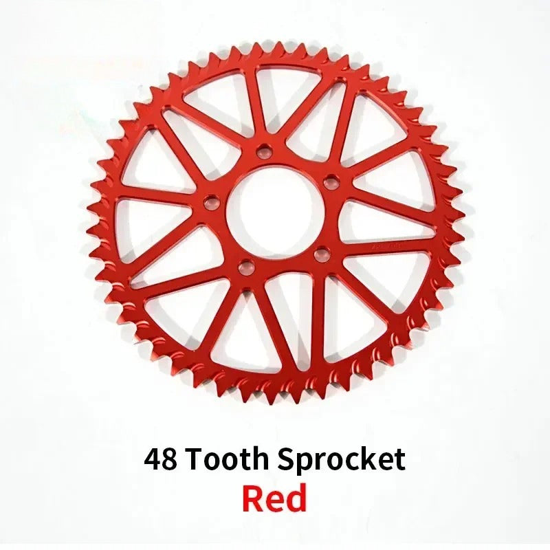 For Surron Light Bee S X Sprocket 48T 52T 54T 58T 64T Tooth Plate Wheel Sur Ron Accessories for Segway X160 X260 Motorcycle
