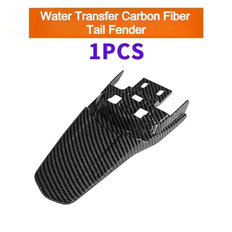 For Light Bee X Segway X160 X260 Carbon Fiber Rear Fender Dirt Pit Mudguard Tail Fender For Sur-Ron Motorcycles Accessories