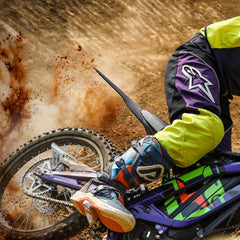 Extended Tail Fender for Surron Light Bee X/S,Imitation Carbon Fiber Longer Rear Fender for Surron X Electric Dirt Bike,Extra Long Mudguard Tail Fender for Suron (Water Transfer)