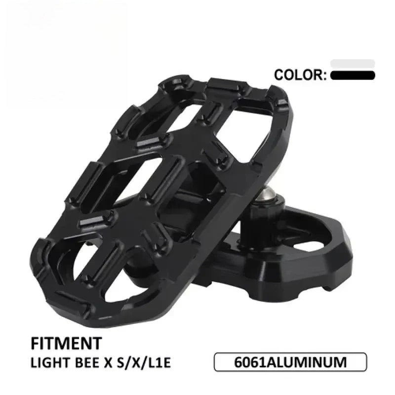 Suitable for Light Bee X S Segway X160 X260 L1E 6061 aluminum alloy CNC pedals large size
