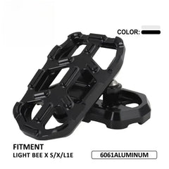 Suitable for Light Bee X S Segway X160 X260 L1E 6061 aluminum alloy CNC pedals large size