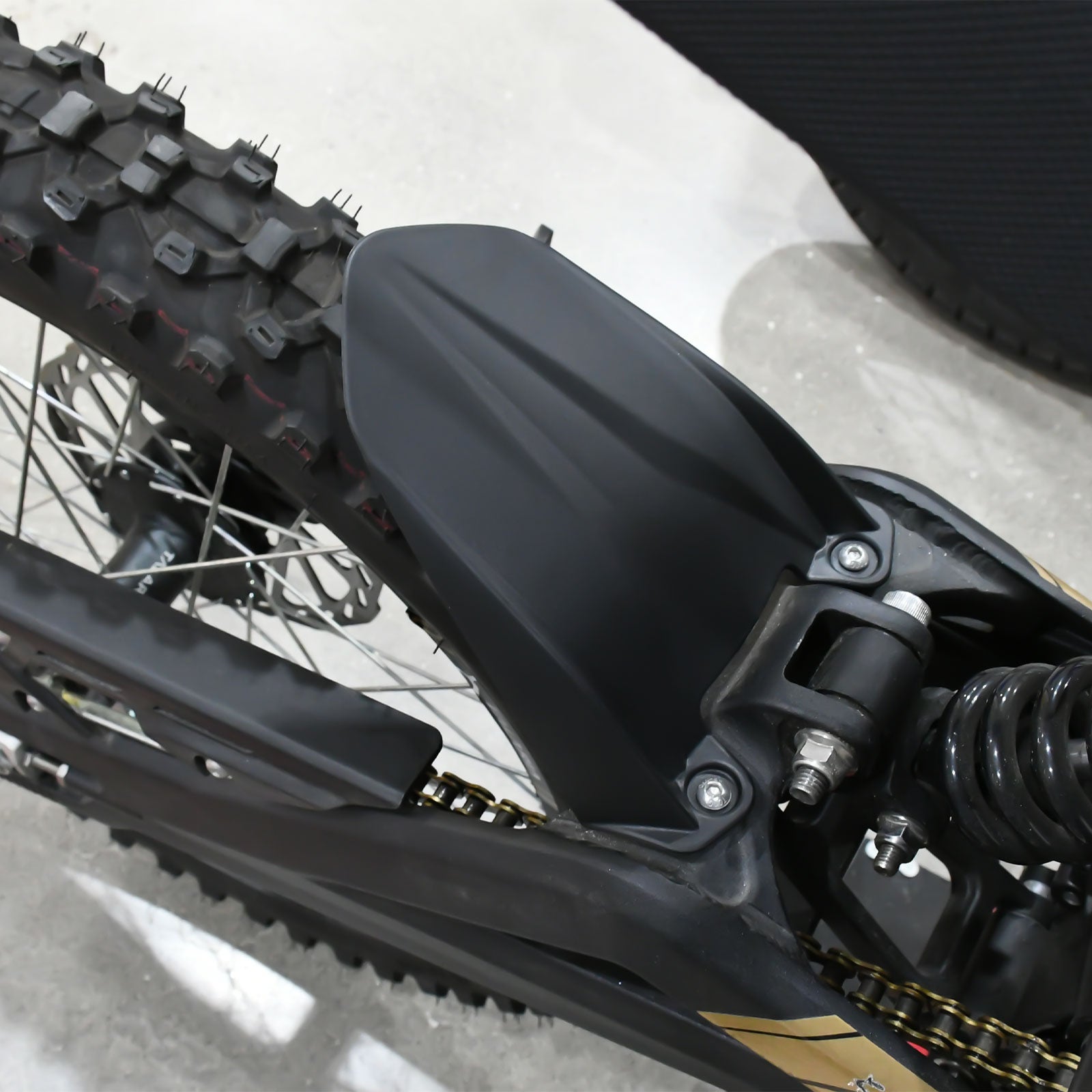 For Talaria Sting X3/MX3/MX4 Motorcycle Accessories Rear Fender Mudguard Middle Section Motorbike Durable Protector TALARIA Part