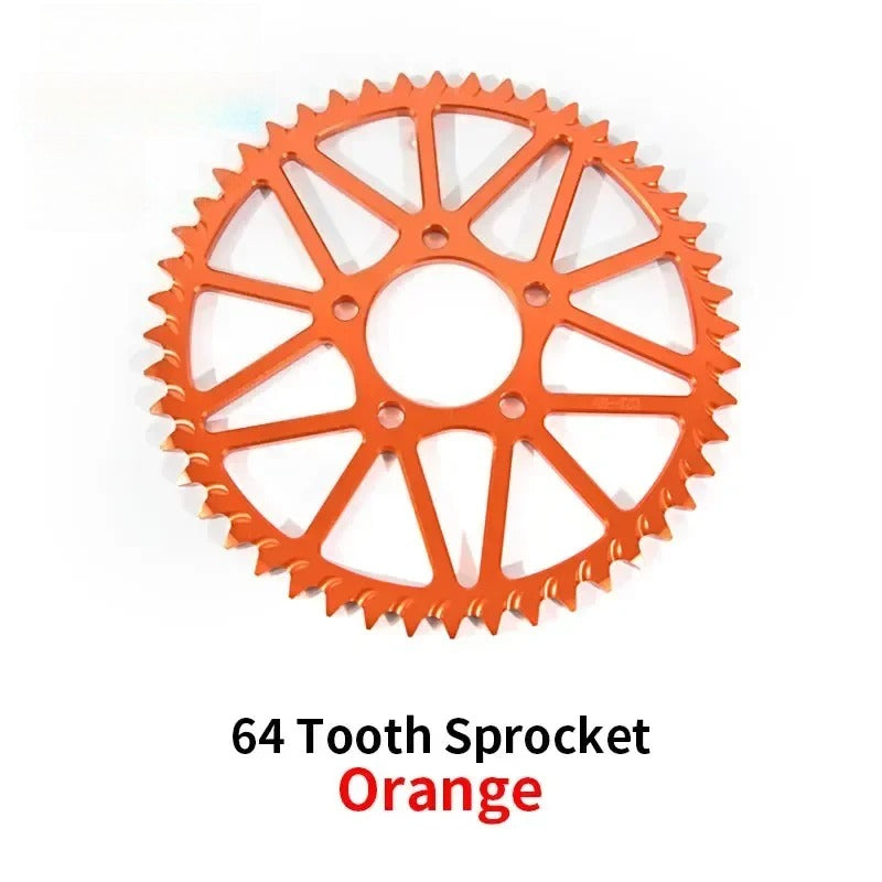 For Surron Light Bee S X Sprocket 48T 52T 54T 58T 64T Tooth Plate Wheel Sur Ron Accessories for Segway X160 X260 Motorcycle