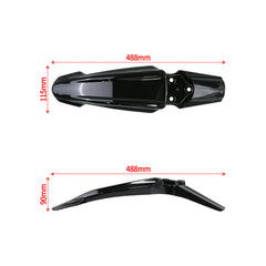 Front Fender for Surron Light Bee X/S and Segway X160/X260,Mudguard for Sur Ron Parts, Surron Accessories