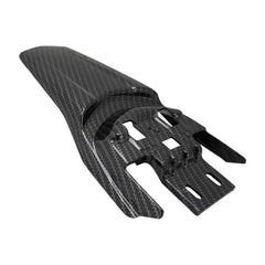 Rear Fender for SurRon Sur Ron X S LBX/ Segway X160 X260, Imitation Carbon Fiber Long Back Mudguard for Surron Sur Ron Light Bee X/S Segway X260 X160 Electric Dirt Bike Parts, Easy Installation, Gift