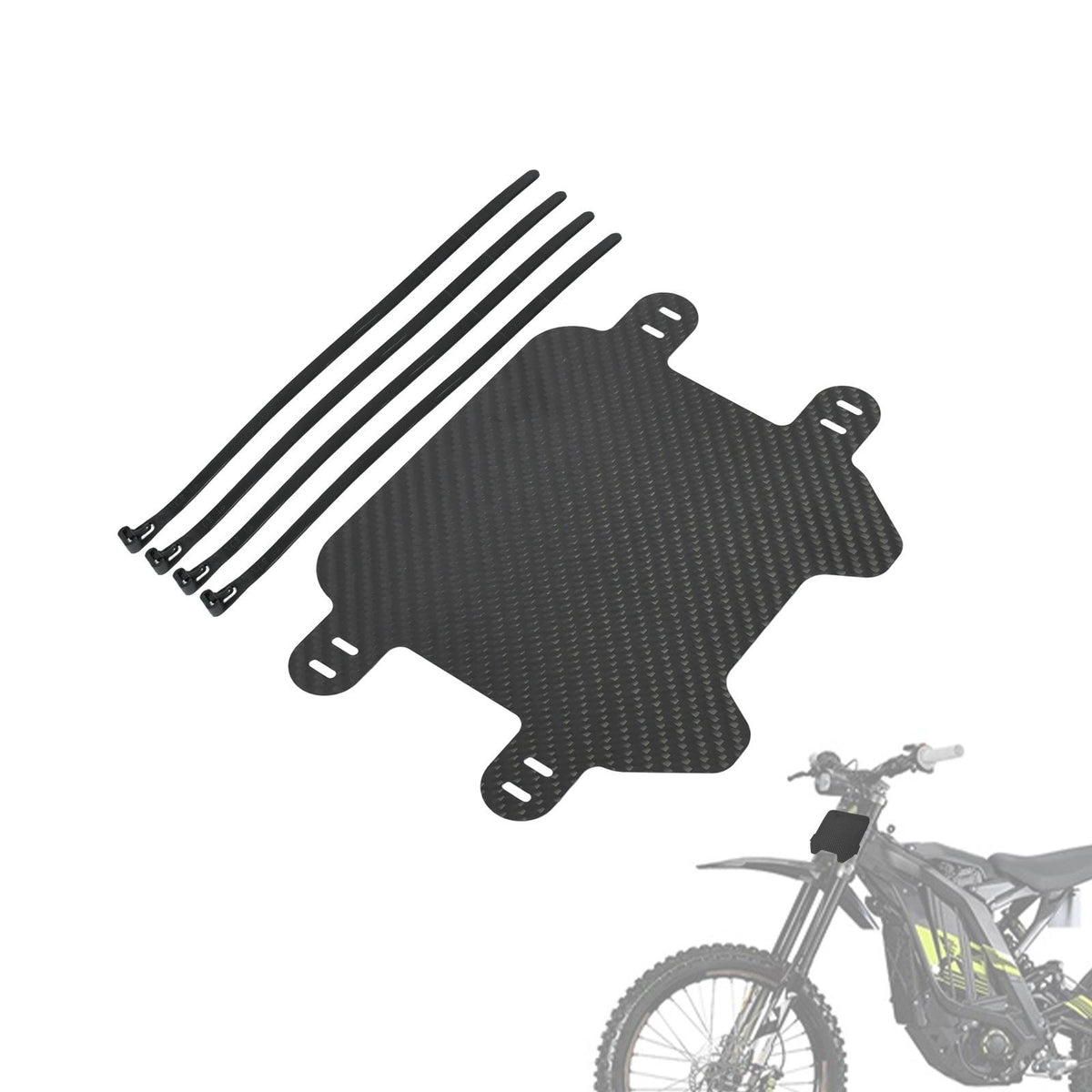 Motorcycle Number Plate for Surron Light bee X S for Segway X160 x260 Off-Road Electric Vehicle Cross-country