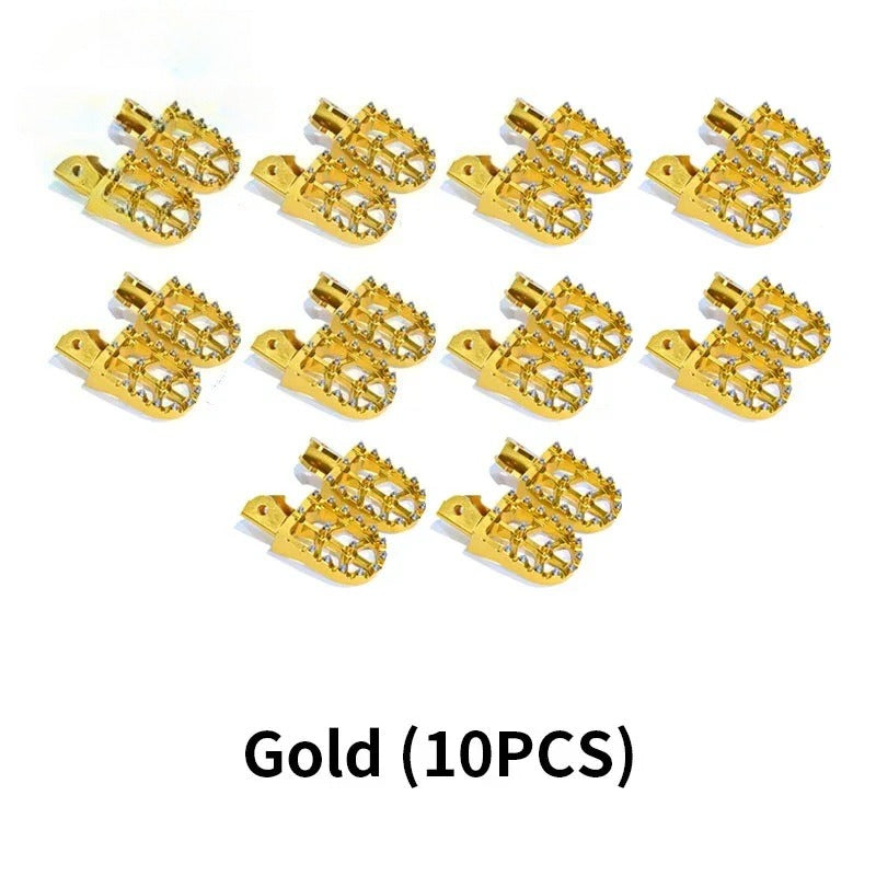 For Footpegs Foot Pegs Rests Pedals Support Light Bee X SegwayX160 X260 E-bike Sur-Ron Scooter Dirtbike Motorcycles Accessorie