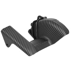 Center Axle Guard Water Transfer Carbon Fiber Pattern Center Shaft Sleeve Guard for Surron Light Bee X Off-road Electric Bike Motorcycle Accessories Middle Axis Guard Sur-ron Parts Suron