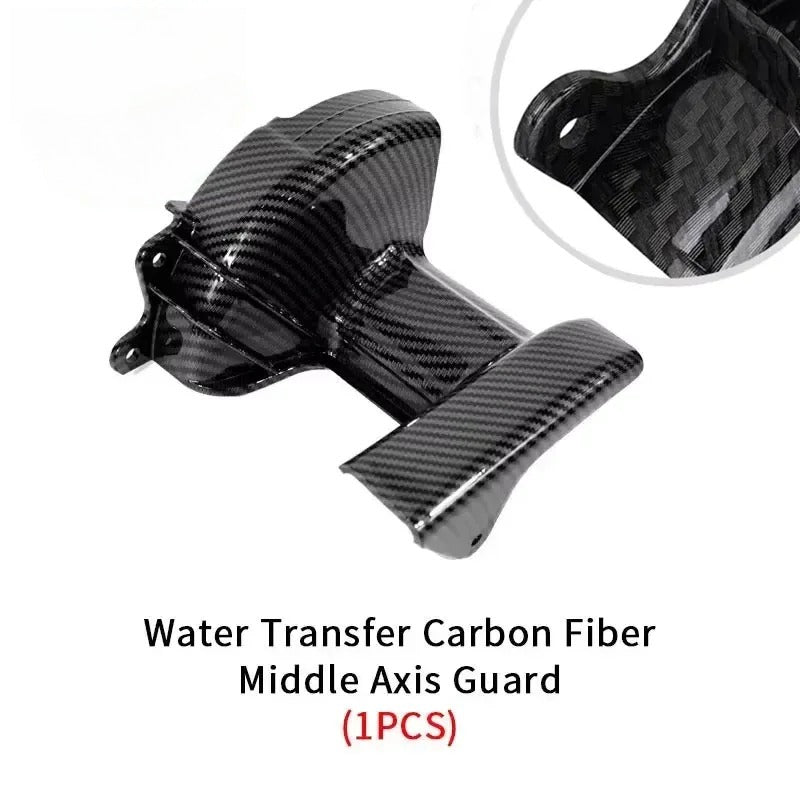 For Light Bee X Electric Bike Motorcycles Middle Axis Guard Motocross For Sur-Ron Water Transfer Carbon Fiber Parts Accessories