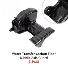 For Light Bee X Electric Bike Motorcycles Middle Axis Guard Motocross For Sur-Ron Water Transfer Carbon Fiber Parts Accessories
