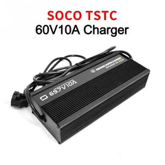 For Super SOCO Battery Charger Accessories TS TC 60V10A Charger Original Charging Tool Parts E-Bikes Motorcycles Accessories