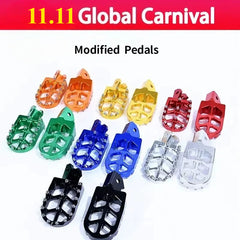 For Footpegs Foot Pegs Rests Pedals Support Light Bee X SegwayX160 X260 E-bike Sur-Ron Scooter Dirtbike Motorcycles Accessorie