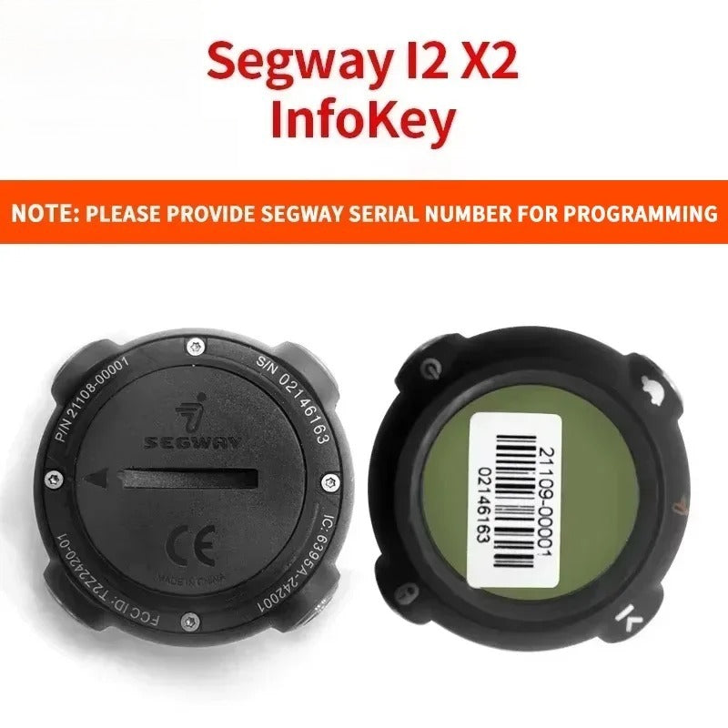 Suitable for Segway I2 X2 InfoKey Remote Control Original Parts Dirt Bike Off-road Accessories Electric Motorcycle