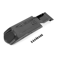 Generic Water Transfer Inner Plate for Surron Electric Dirt Bike,Suron Imitation Carbon Fiber Rear Fender Underseat Mudguard for Surron Light Bee X/S/X160/X260
