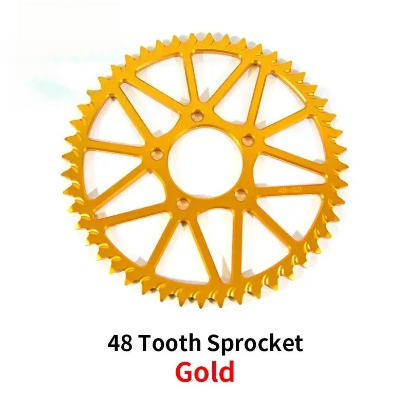 For Surron Light Bee S X Sprocket 48T 52T 54T 58T 64T Tooth Plate Wheel Sur Ron Accessories for Segway X160 X260 Motorcycle