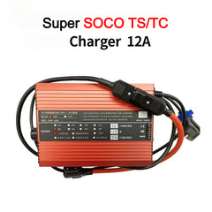 For Super SOCO TC TS Charger 12A Adjustable High Current Fast Charging Outdoor Motorcycle Accessories